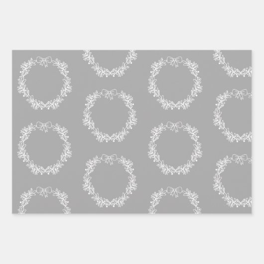 Weihnachten Geschenkpapier Set (Vorderseite 2)