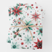 Weihnachten Geschenkpapier Set (Beispiel)