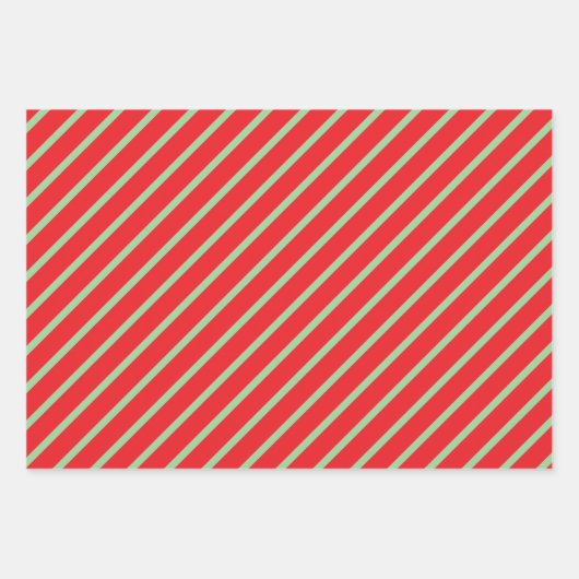 Weihnachten Geschenkpapier Set (Vorderseite)