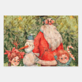 Weihnachten Geschenkpapier Set (Vorderseite 2)