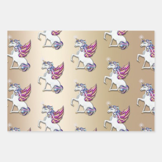 Weihnachten Geschenkpapier Set (Vorderseite 3)