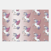 Weihnachten Geschenkpapier Set (Vorderseite)