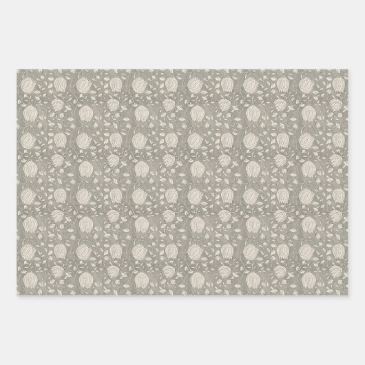 Weihnachten Geschenkpapier Set (Vorderseite)