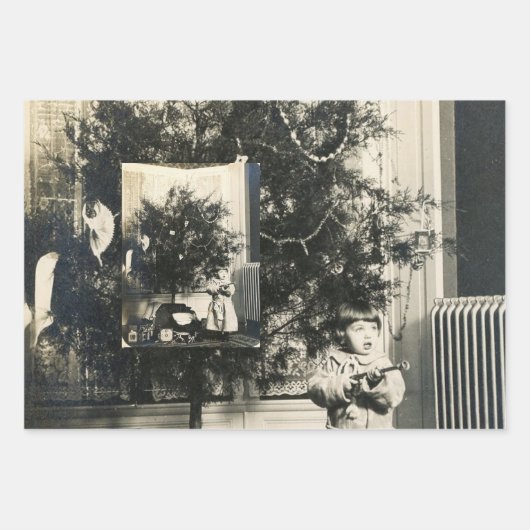 Weihnachten Geschenkpapier Set (Vorderseite 3)