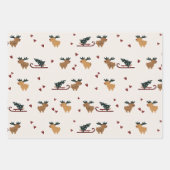 Weihnachten Geschenkpapier Set (Vorderseite 2)