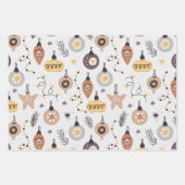 Weihnachten Geschenkpapier Set (Vorderseite)