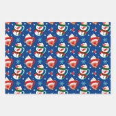 Weihnachten Geschenkpapier Set (Vorderseite 3)