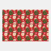 Weihnachten Geschenkpapier Set (Vorderseite 2)