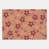 Weihnachten Geschenkpapier Set (Vorderseite)