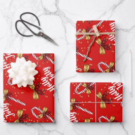 Weihnachten Geschenkpapier Set