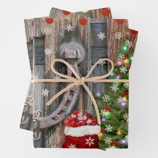 Weihnachten Geschenkpapier Set (Beispiel)