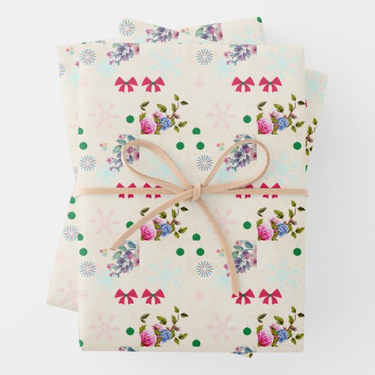 Weihnachten Geschenkpapier Set (Beispiel)