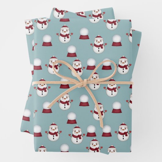 Weihnachten Geschenkpapier Set (Beispiel)