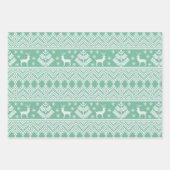 Weihnachten Geschenkpapier Set (Vorderseite 3)