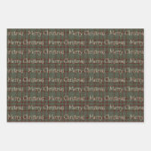 Weihnachten! Geschenkpapier Set (Vorderseite 2)