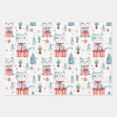 Weihnachten Geschenkpapier Set (Vorderseite 3)