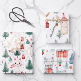 Weihnachten Geschenkpapier Set