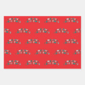 Weihnachten Geschenkpapier Set (Vorderseite 2)