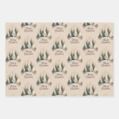 Weihnachten geschenkpapier set (Vorderseite 3)