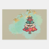 Weihnachten geschenkpapier set (Vorderseite 2)