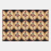 Weihnachten Geschenkpapier Set (Vorderseite)