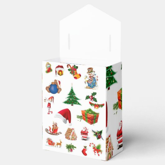 Weihnachten Geschenkschachtel (Geöffnet)