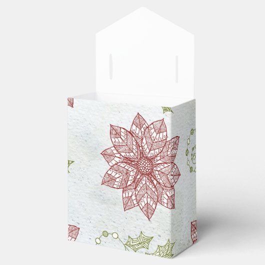 Weihnachten Geschenkschachtel (Geöffnet)