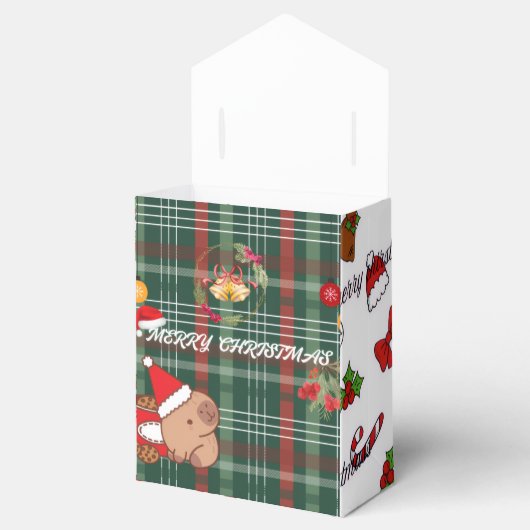 Weihnachten Geschenkschachtel (Geöffnet)