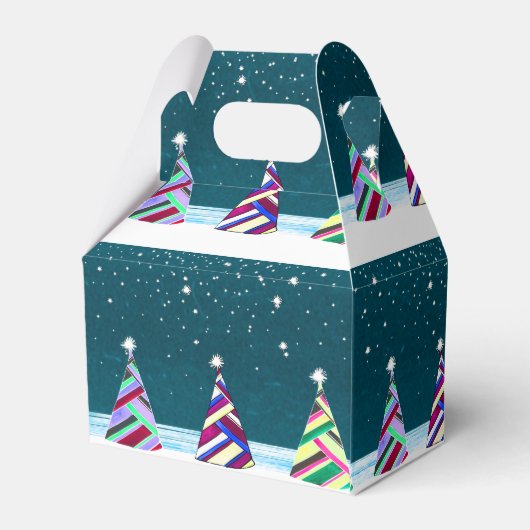 Weihnachten Geschenkschachtel (Rückseite)