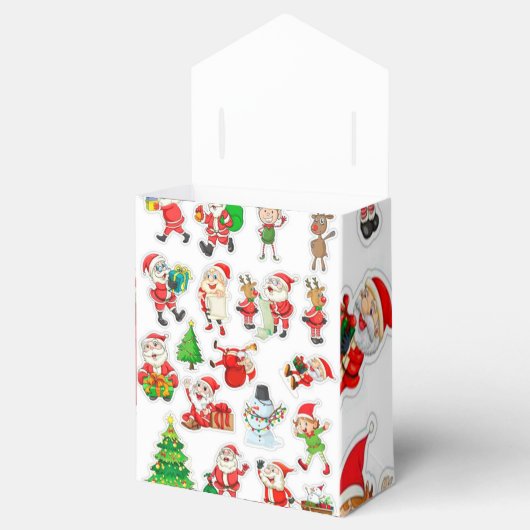 Weihnachten Geschenkschachtel (Geöffnet)