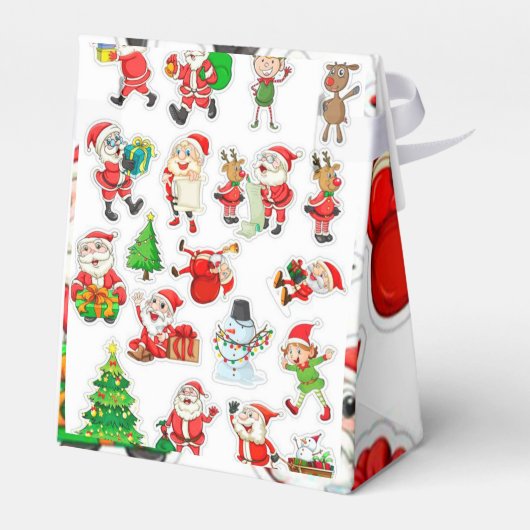 Weihnachten Geschenkschachtel (Rückseite)