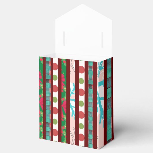 Weihnachten Geschenkschachtel (Geöffnet)