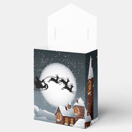 Weihnachten Geschenkschachtel (Geöffnet)