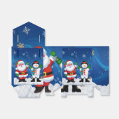 Weihnachten Geschenkschachtel (Ungefaltet)