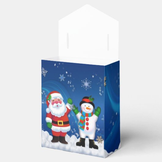 Weihnachten Geschenkschachtel (Geöffnet)