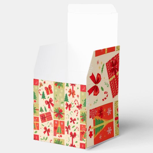 Weihnachten Geschenkschachtel (Geöffnet)