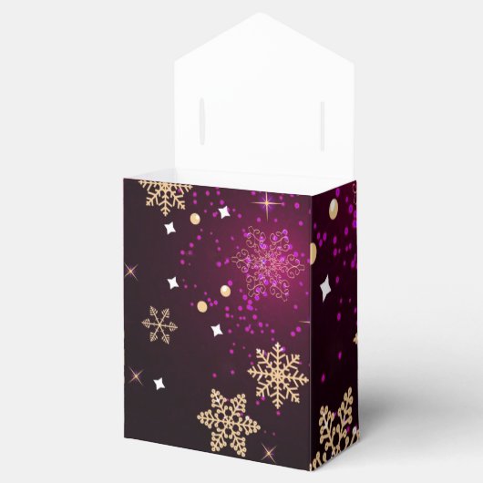 Weihnachten Geschenkschachtel (Geöffnet)