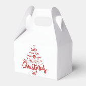 Weihnachten Geschenkschachtel (Rückseite)