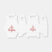 Weihnachten Geschenkschachtel (Ungefaltet)
