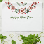 Weihnachten geschirrtuch (Gefaltet)