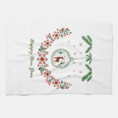 Weihnachten geschirrtuch (Horizontal)