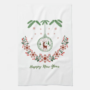 Weihnachten geschirrtuch