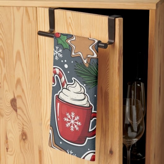 Weihnachten Geschirrtuch (Drittel gefaltet)