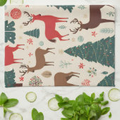 Weihnachten Geschirrtuch (Gefaltet)