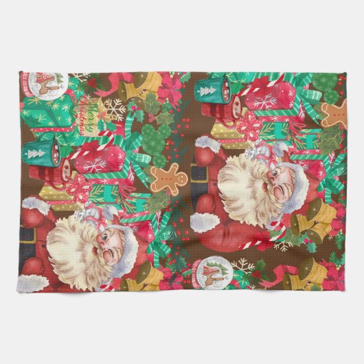 Weihnachten Geschirrtuch (Horizontal)