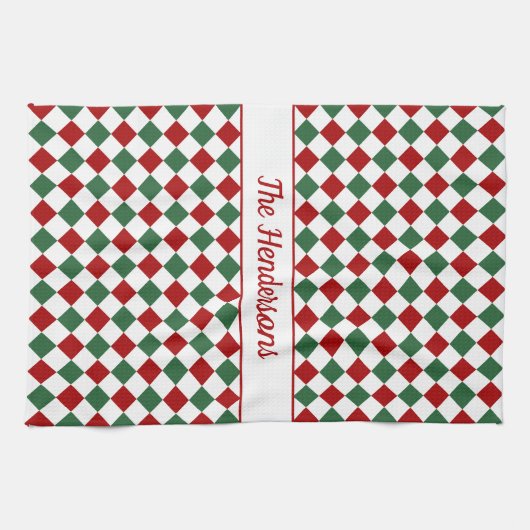 Weihnachten Geschirrtuch (Horizontal)