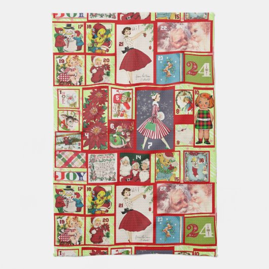 Weihnachten Geschirrtuch (Vertikal)