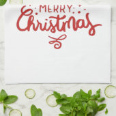 Weihnachten Geschirrtuch (Gefaltet)