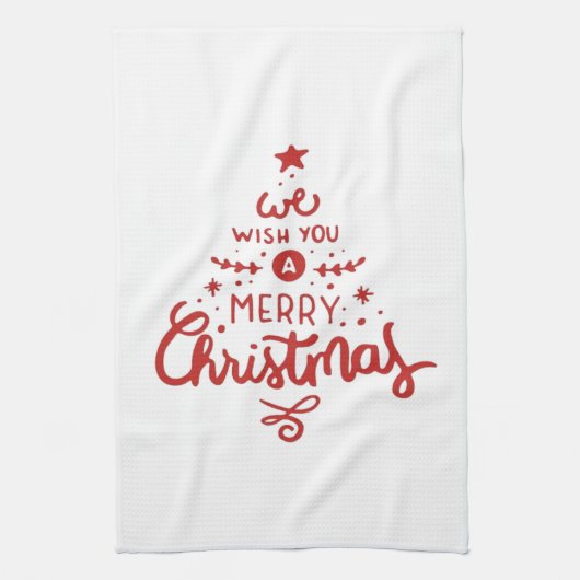 Weihnachten Geschirrtuch (Vertikal)