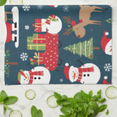 Weihnachten Geschirrtuch (Gefaltet)